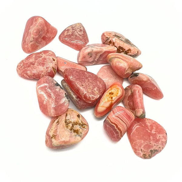 Rhodochrosite AA, tumbled stone