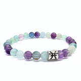 Kristallarmband för stjärntecknet Fiskarna