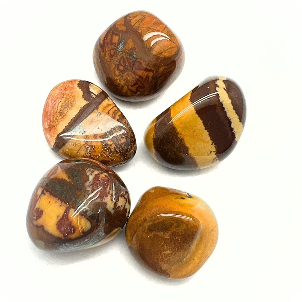 Jasper yellow banded – Kristallrummet