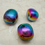Obsidian Aurora Borealis, trumlad sten per styck