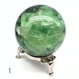 Huippulaatuinen fluoriittipallo