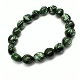 Serafinit, trumlat sten armband