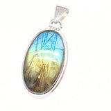 Labradorit, magiskt unikt labradorithänge