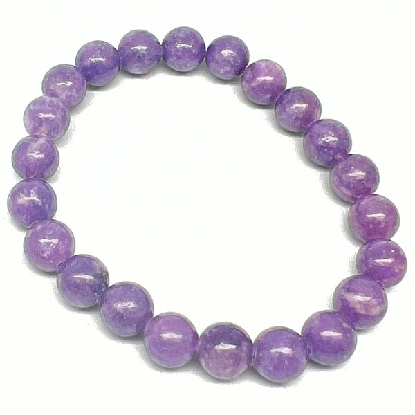 Lepidolite bracelet 8 mm