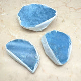 Angelite, one side polished slice