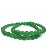 Jade Malaysian färgförstärkt armband 6 mm i 2 storlekar