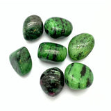 Zoisite with ruby