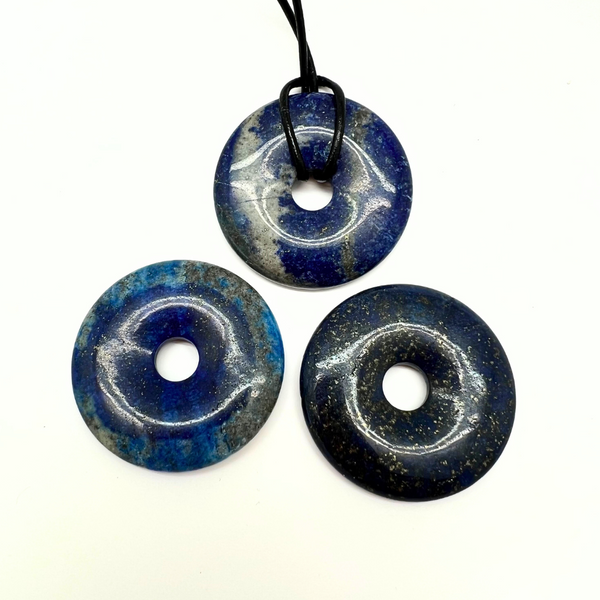 Lapis lazuli Piring, "Donut" 40 mm