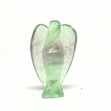Fluorite, angel in green fluorite