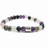 Kristallarmband för stjärntecknet Jungfrun