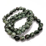 Serafinit, trumlat sten armband
