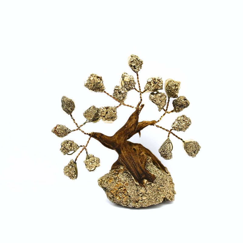 Bonsai träd med kristaller som blad – Kristallrummet