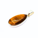Tigeröga, silver hänge