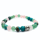 Kristallarmband för stjärntecknet Oxen