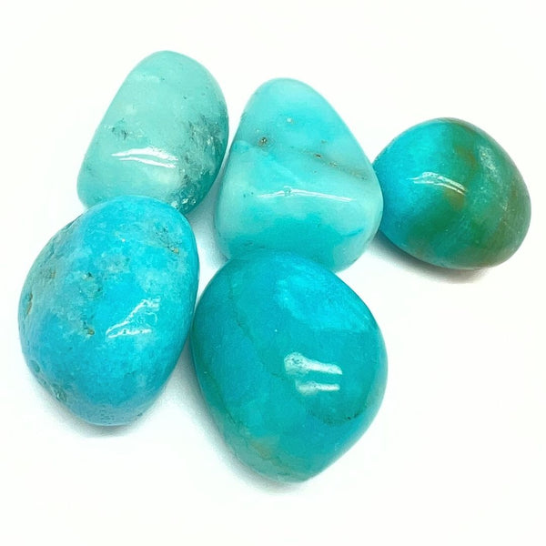 Aragonite, blue natural