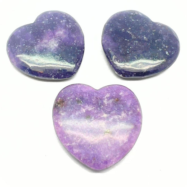 Lepidolite, big heart
