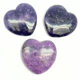 Lepidolite, big heart