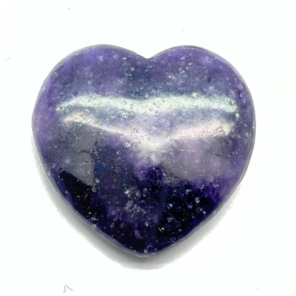 Lepidolite, big heart