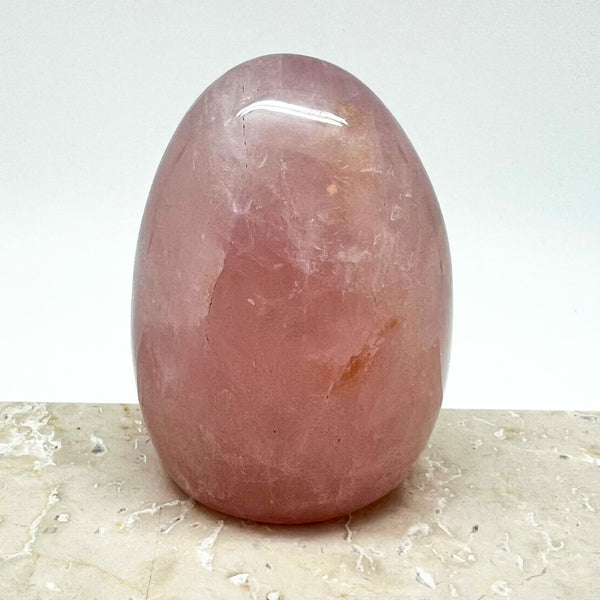 Rose quartz, larger orb