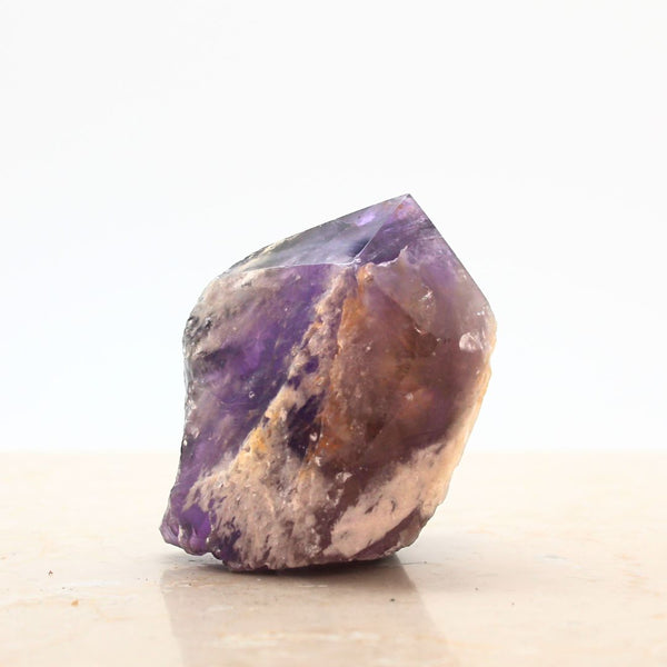 Amethyst tip large AA quality from Brazil raw natural 255 gr