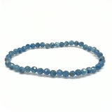 Kyanit AA, fasetterat armband 4mm