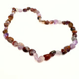 Auralite 23 necklace with silver clasp