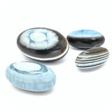 Shiva Lingam fantastisk blå opal