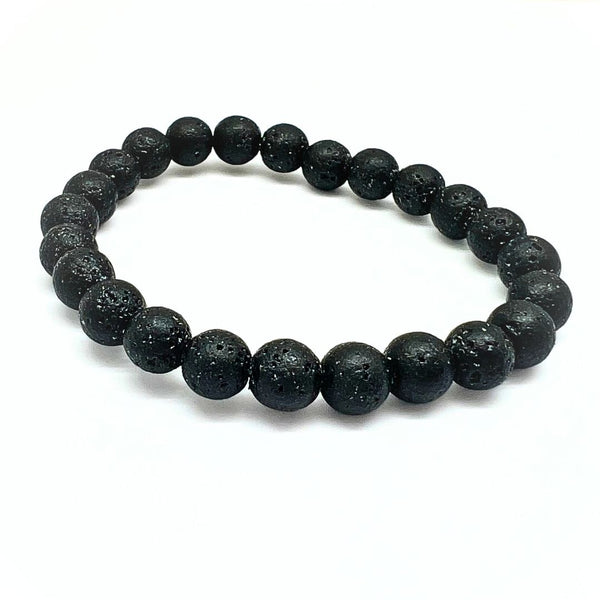Lava armband 8 mm