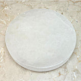 Selenit, rund laddningsplatta