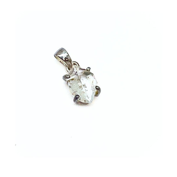 Moldavite faceted oval stone in gold plated silver ring