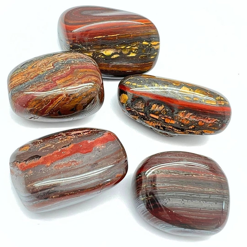 Tiger's eye, tumbled crystal