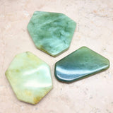 Ny Jade, slipad platta med raka sidor