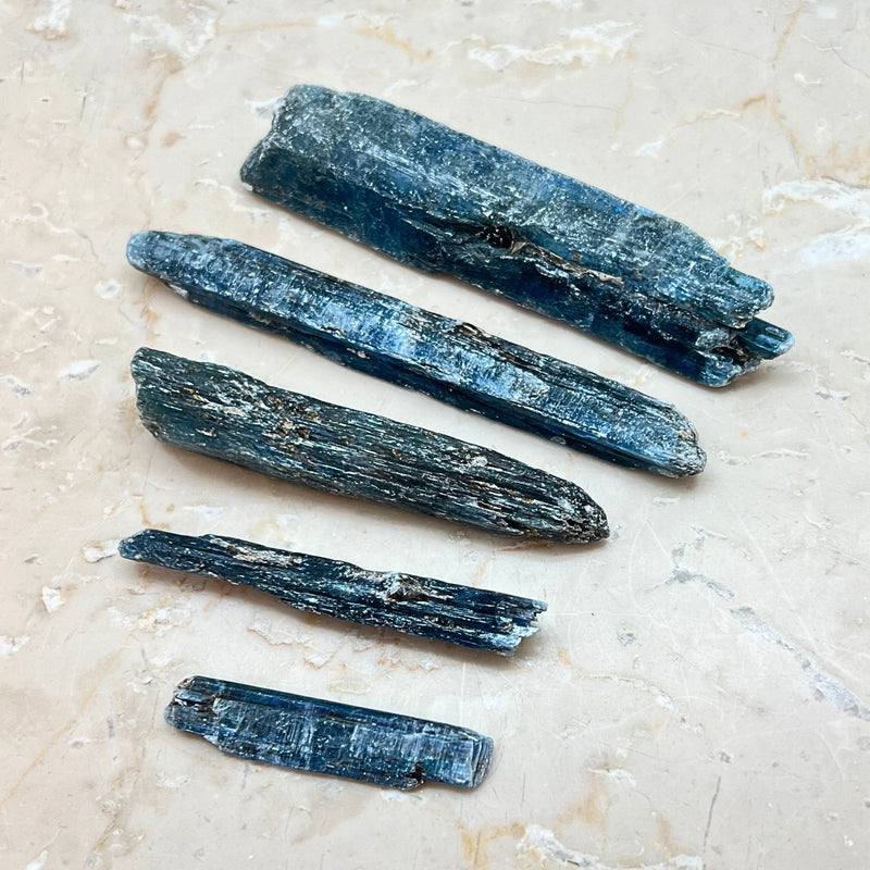 Kyanite crystals from Zimbabwe