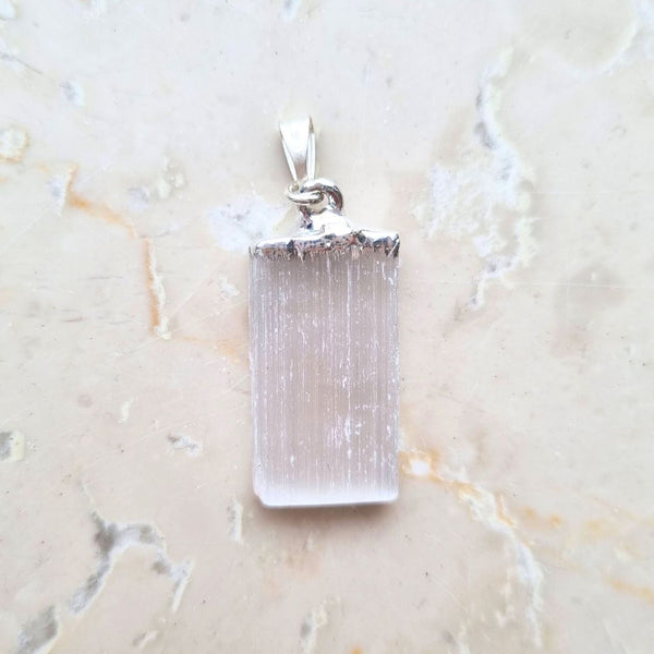 Selenite raw mini tip with attachment