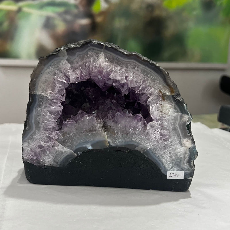 Amethyst caves in different sizes