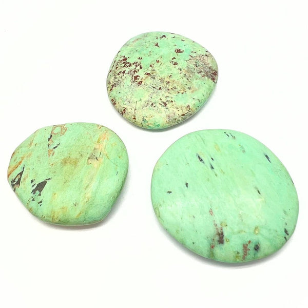 Chrysocolla and turquoise, cut slab