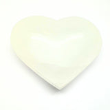 Selenit, hjärtformad skål