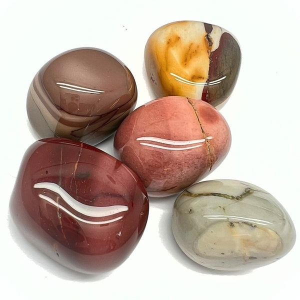 Mokait tumbled stone A weight product