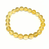 Fluorite yellow bracelet 8 mm