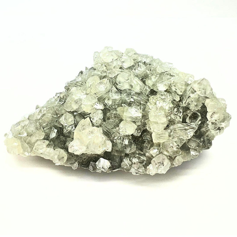 Apophyllite, cluster natural crystals
