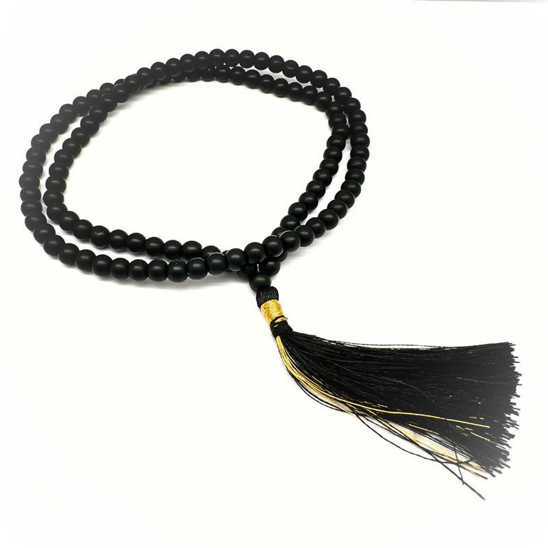 Onyx faceted beads 2 mm