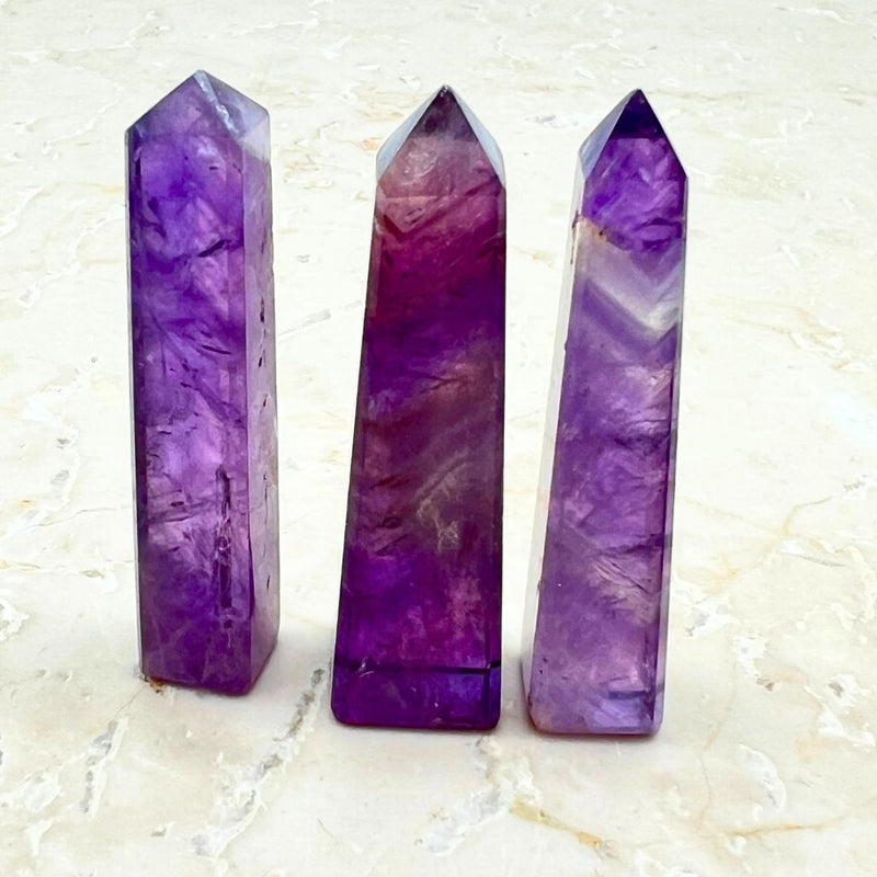 Amethyst tip cut small