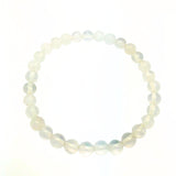 Rock crystal bracelet 6 mm