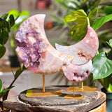 Pink amethyst moon medium