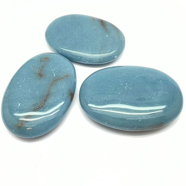 Angelite, soap stone