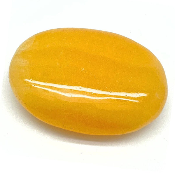 Calcite orange, large soap stone