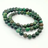 Jade, nephrite bracelet round beads