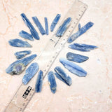 Blue kyanite, leaf