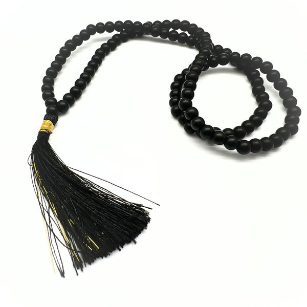 Onyx faceted beads 2 mm