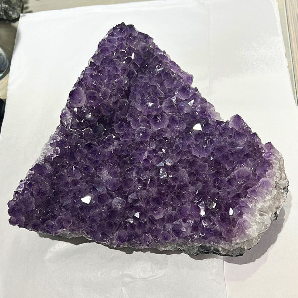 Amethyst horizontal or vertical cluster